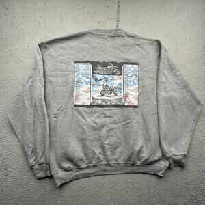 Vintage 2003 Bikers Memorial 10th Anniversary Bike Week Sweatshirt XL Graphic